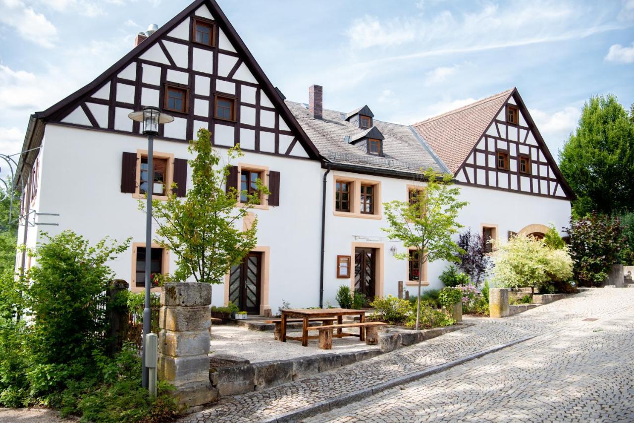 Gutshof Mengersdorf Hotel Mistelgau ภายนอก รูปภาพ