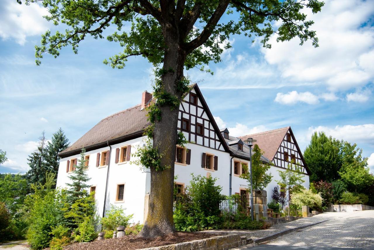 Gutshof Mengersdorf Hotel Mistelgau ภายนอก รูปภาพ